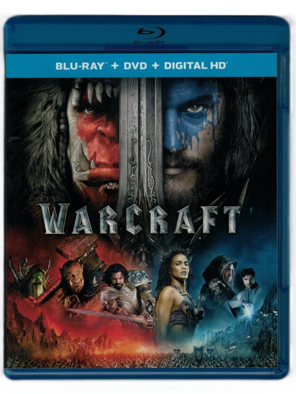 Warcraft (Blu-ray) 2015 Travis Fimmel, Paula Patton